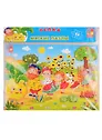 Мягкие пазлы Vladi Toys Сказки Репка А4 24 элемента