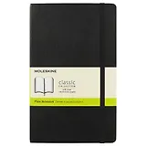 Книга для записей Moleskin Classic Soft, мягкая обложка, чёрная, 96 листов, А5