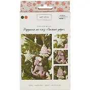 Набор для творчества, Арт Узор Игрушки на ёлку Зимнее утро набор для шитья 10.7*16.3*1.5см