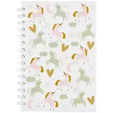 Тетрадь в клетку Hai Bin, "Единорог", 80 листов