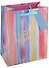 Пакет А5 18*23*10 "Happy birthday!" нейтр., бум., тиснение золот.фольгой, тег - 1