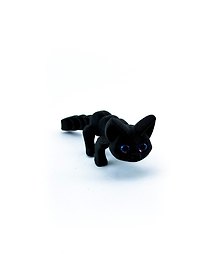 Фигурка 3D Котёнок Лейн (пластик) (10х5) (40003999)