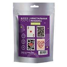 Набор для творчества Фрея. Алмазная мозаика набор магнитов «Микс в стиле LOVE», 7,5 х 10 см