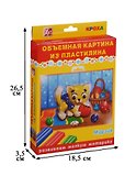 Набор Объёмная картина из пластилина Мурзик 26С 1623-08 - 2
