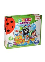 Foam Puzzle Сюжетные мягкие пазлы Пираты (RK1202-04) (32 эл.) (толщина 6мм) (3+) (коробка)