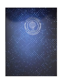 Портфолио школьника «Звездное» А4, поролон, 20 файлов, Феникс+