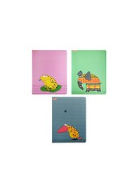 Тетрадь общая «Flolar Pets», 60 листов в клетку, А4, в ассортименте - Marker Arte