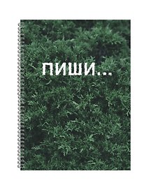 Тетрадь общая «Пиши», 120 листов в клетку, А4 - Listoff