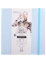 Скетчбук 150*150 80л " Fashion" лазурный, для маркеров, 75г/м2