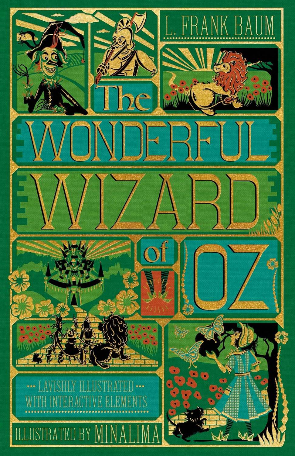 Обложка книги «The Wonderful Wizard of Oz MinaLima edition Волшебник Страны ОЗ издание МинаЛима/ Книги на английском языке»