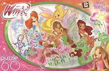 Пазл 60А 12485 Винкс HARMONIX-Flora (220х330) (5+) (коробка)