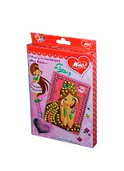 Набор для аппликации Феи Винкс Блум из EVA и стразов (43007Bloom/WFD) (WINX Club) (коробка)