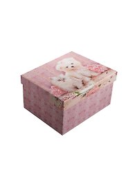 Коробка подарочная "Lovely pets" 18.5*14.5*9.7 прямоугольная, картон, Вейксинг