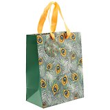 Подарочный пакет «Peacock feather» А5