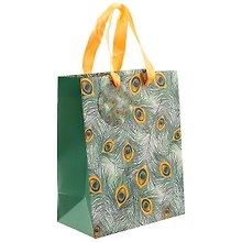 Подарочный пакет «Peacock feather» А5