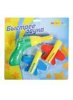 Воздушный пистолет Altacto Быстрее звука (ALT1102-003) (пистолет+2 самолета) (блистер)