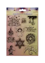 Штампы силиконовые Рождество (ST-03) (Рукоделие) (3+) (упаковка)