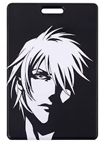 Чехол для карточек Аниме Лицо (Сэйнэн) ч/б