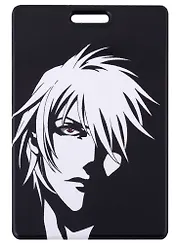 Чехол для карточек Аниме Лицо (Сэйнэн) ч/б
