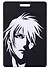 Чехол для карточек Аниме Лицо (Сэйнэн) ч/б - 0