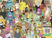 Рик и Морти. Книга наклеек (Стикербук) - 1