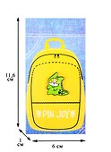 Значок «Корги-динозаврик», металл, Pin Joy - 2