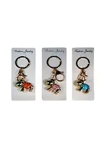 Брелок со стразами Ослик (19-3) металл