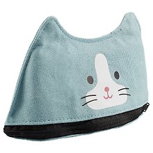 Косметичка на молнии Кошка (20х11) (ткань) (ПВХ бокс)