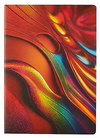 Книга для записей А4- 80л "Dream book. № 4" иск.кожа, комбинир.блок (точка, клетка), инд.уп.