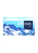 Планинг недат. 64л В горах карманный, интегр.переплет, мат. ламинация, офсет