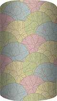 Бумага упаковочная 70*100см "Bright trees" супергладкая, инд.уп.