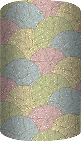 Бумага упаковочная 70*100см "Bright trees" супергладкая, инд.уп.