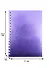 Записная книжка А6 80л кл. "METALLIC" обл. фиолет.бумвинил, гребень - 1