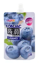 Желе BLIKE Конняку со вкусом голубики 160Г