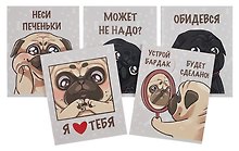 Тетрадь общая «У меня лапки», 60 листов в клетку, А4 - Listoff