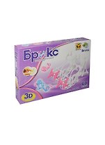 Конструктор 3D, БРИКС,  для объемного моделирования,  60 деталей