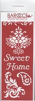 Трафарет универсальный Sweet home (ТУ-16) (8,5х23)