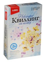 Квл-021 Квиллинг Новогодний Кружевные снежинки (LORI ) (набор д/творч.) (8+) (коробка) (НГ)