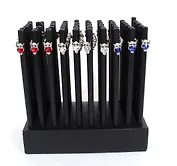 Карандаш "Совы", чернографитный HB с кристаллом, в ассортименте