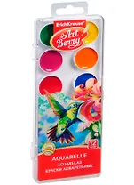 Краски акварельные "Art Berry", 12 цв.