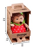 Игрушка мягкая, Orange Toys, Ежинка Колючка Клубничка 20см OS619/20 - 1