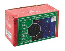Гирлянда LED новогодняя  (разноцветная) (3м) (92814)