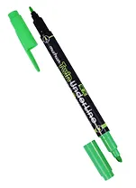 Текстовыделитель MunHwa, Twin UnderLine, двухсторонний зеленый 0,5 мм
