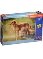 Пазл 180 midi Лучшие друзья (32х23) (B-018253) (Castorland Puzzle) (7+)