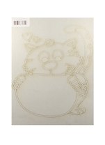Песочная рамка Кошка №2 (А4) (653) (упаковка)