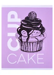 Тетрадь в клетку Listoff, Sweet mix, 48 листов, в ассортименте