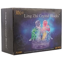 3D Crystal Puzzle Знаки Зодиака Близнецы со светом (9050A)