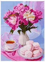 Алмазная мозаика на подрамнике "Нежное доброе утро", 30 х 40 см