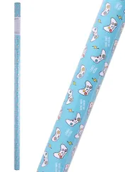 Бумага упаковочная 70*100см "Мои увлечения" суперглад., инд.уп.