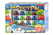 Игра, настольная, логическая, Bondibon/Бондибон , Монстры""